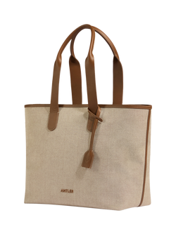 Antler Heritage Tote Bag, Natural