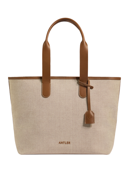 Antler Heritage Tote Bag - view 2, Natural