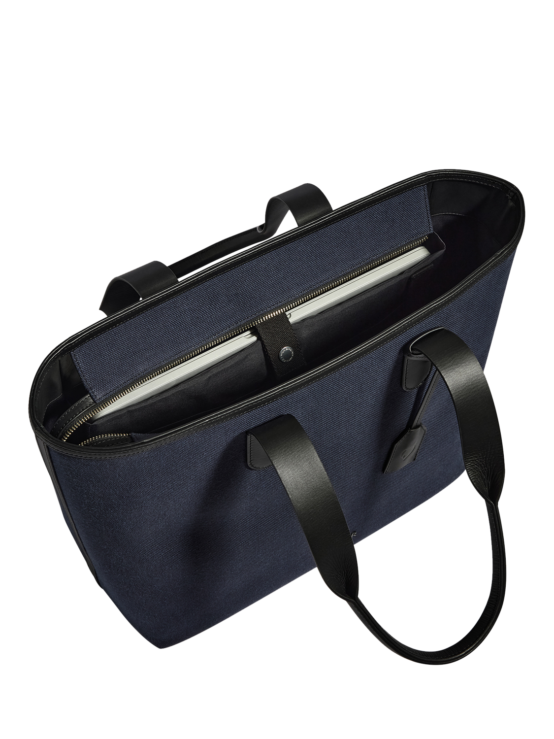 Product image 4 of 5, which shows Antler Heritage Tote Bag, Navy