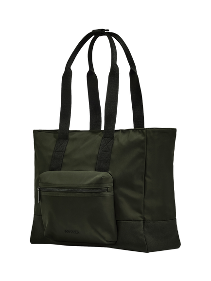 Antler Icon Tote Bag, Dark Khaki