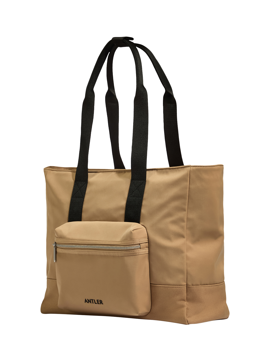 Product image 1 of 3, which shows Antler Icon Tote Bag Sand