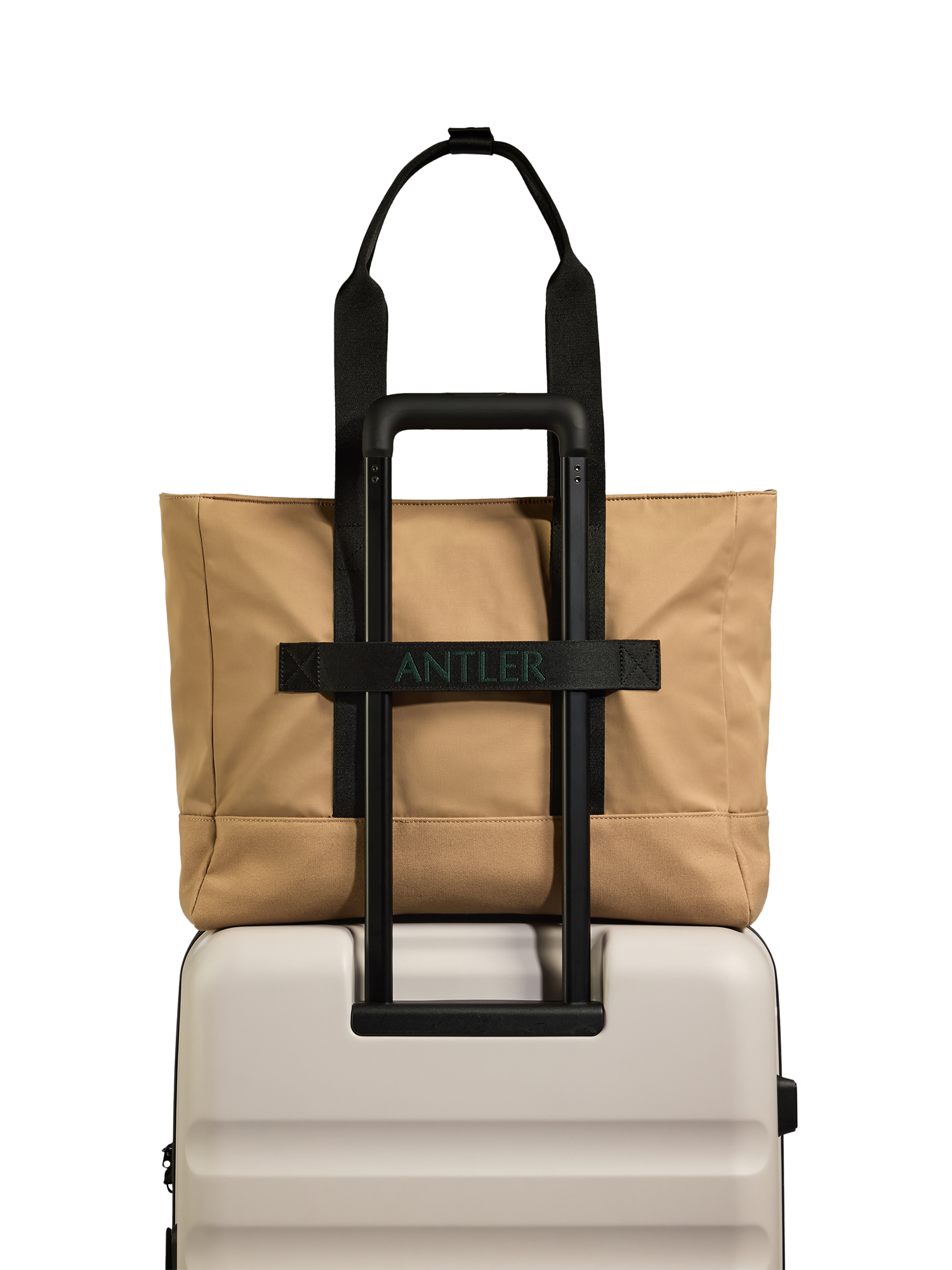 Product image 3 of 3, which shows Antler Icon Tote Bag Sand