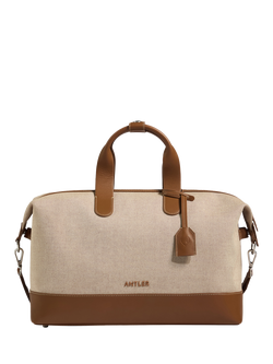 Antler Heritage Overnight Bag - view 2, Natural