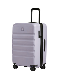 Antler Icon Stripe 4-Wheel 68cm Medium Expandable Suitcase, Meadow Purple