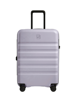 Antler Icon Stripe 4-Wheel 68cm Medium Expandable Suitcase - view 2, Meadow Purple
