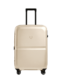 Antler Single Stripe 4-Wheel 68cm Expandable Medium Suitcase - view 2, Wheat Yellow