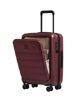 Antler Icon Stripe Pocket 4-Wheel 56cm Cabin Case - view 2, Cedar