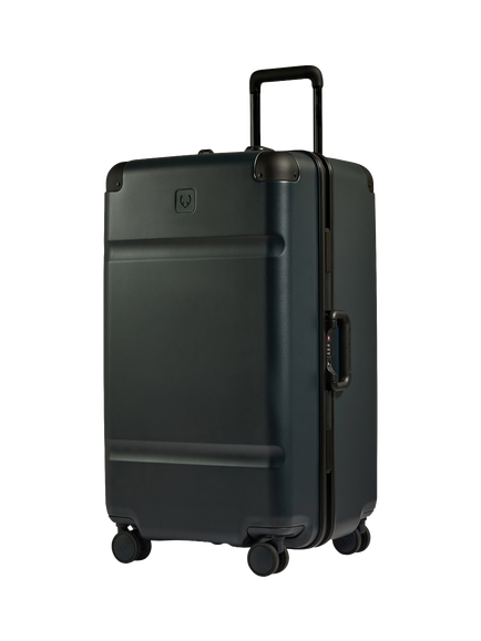 Antler Heritage Stripe Large Hard Shell Trunk, 90L, Basalt, Basalt