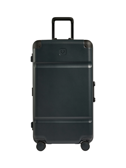 Antler Heritage Stripe Large Hard Shell Trunk, 90L, Basalt - view 2, Basalt