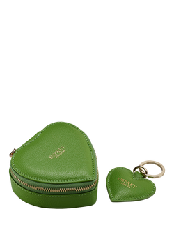 OSPREY LONDON The Tilly Leather Heart Gift Set - view 2, Apple