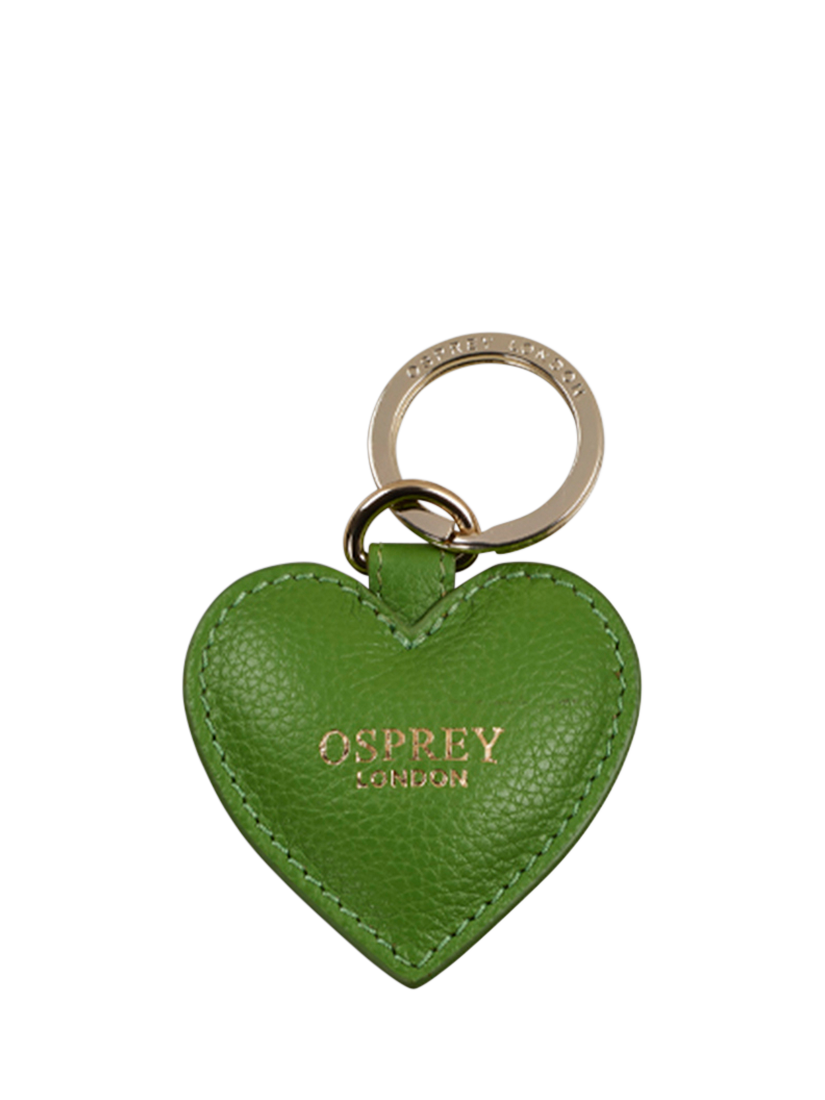 Product image 5 of 11, which shows OSPREY LONDON The Tilly Leather Heart Gift Set, Apple