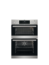 AEG OUTLET DCB331010M Built In Electric Double Oven, Like New, Stainless Steel