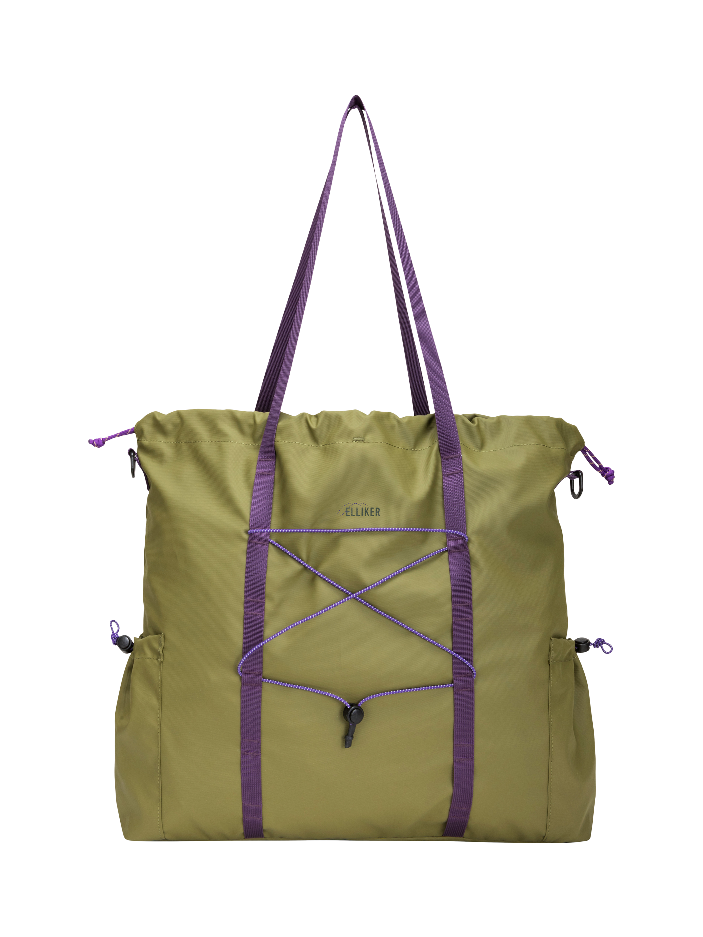 Product image 1 of 8, which shows ELLIKER Lammer Tote Bag, 18L, Khaki
