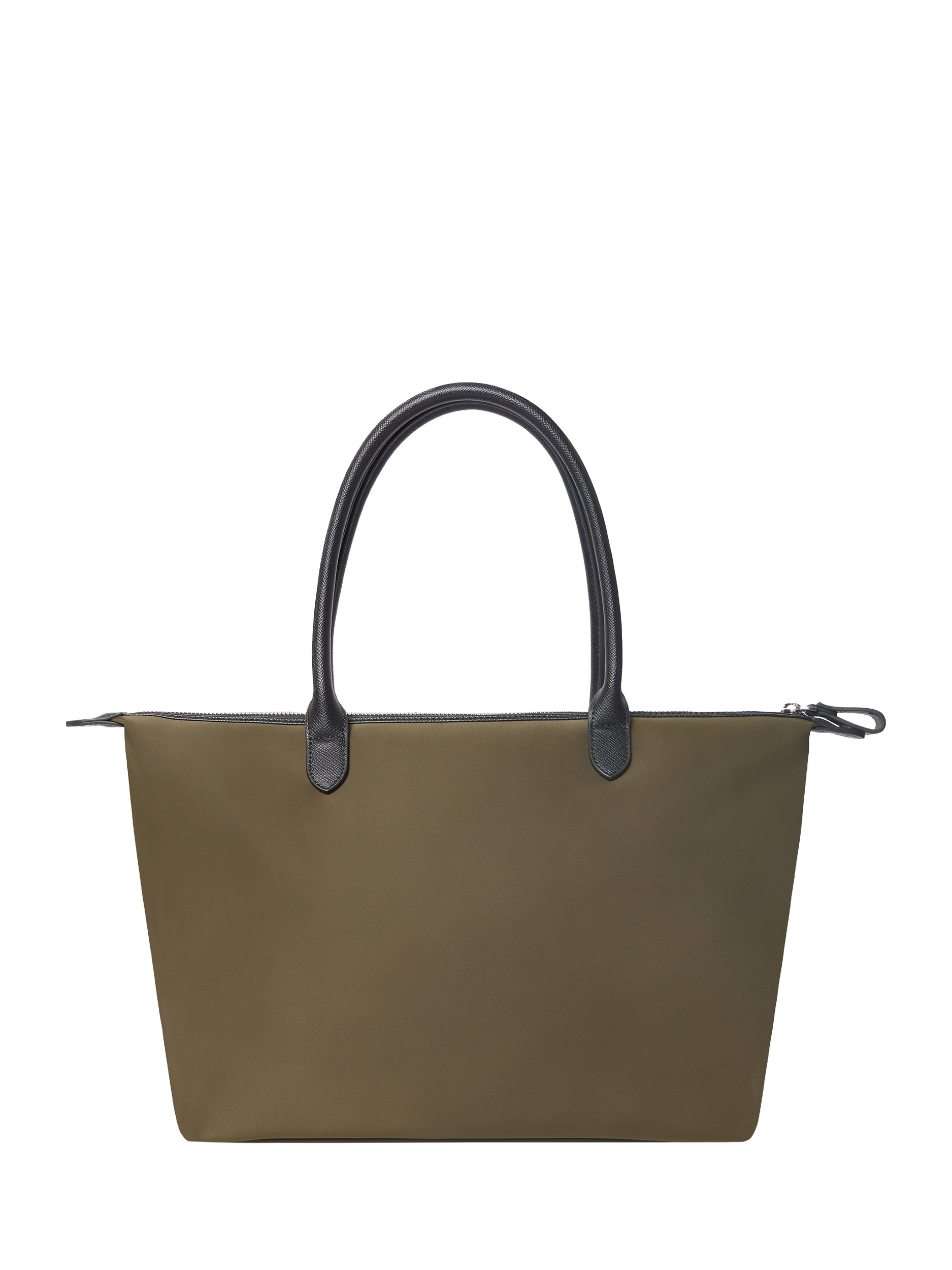 Product image 3 of 5, which shows OSPREY LONDON Linear Tote Bag, Olive