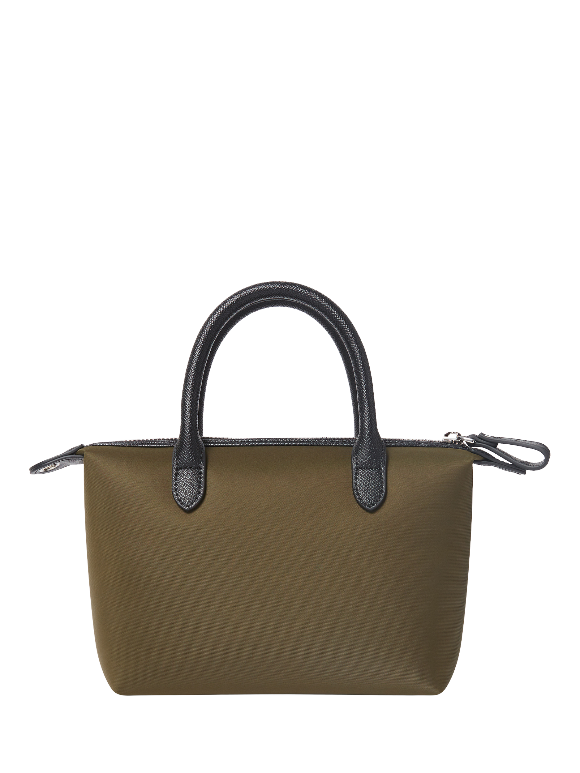 Product image 3 of 5, which shows OSPREY LONDON Mini Linear Tote Bag, Olive