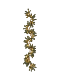 Truly Faux Pine Lit Garland, L180cm