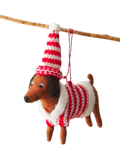 Truly Dachshund Tree Decoration