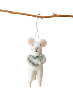 Truly Heart Mouse Tree Decoration
