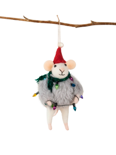 Truly Lights Mouse Tree Decoration