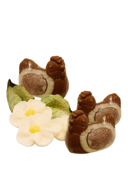 Natalie Belgium Chocolate Hens, 130g - view 2, Multi