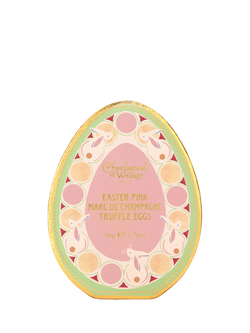 Charbonnel et Walker Mini Easter Pink Champagne Truffle Eggs, 50g - view 2, Multi