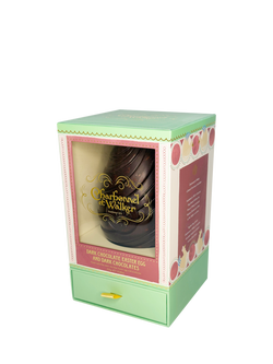 Charbonnel et Walker Dark Chocolate Easter Egg with Assorted Truffles, 350g - view 2, Multi