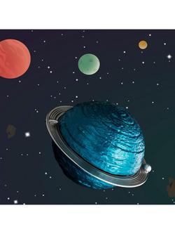 Royal Selangor Pewter Orbit Music Carousel - view 2, Silver