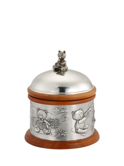 Royal Selangor Pewter Teddy Bears Picnic Music Box - view 2, Silver