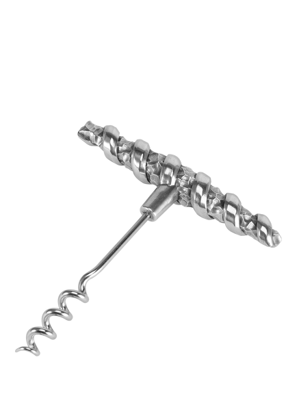 Royal Selangor Helix Pewter Corkscrew, Silver