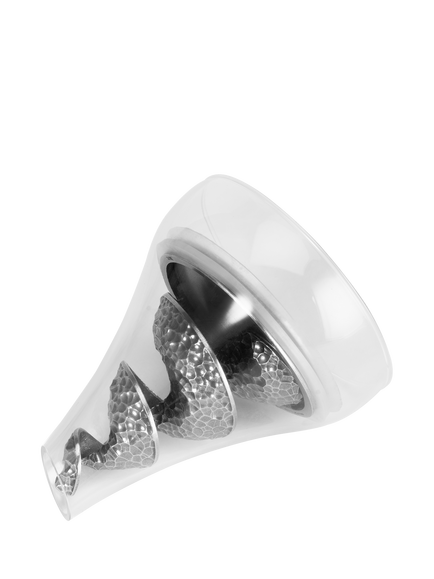 Royal Selangor Helix Pewter Wine Funnel - view 2, Silver