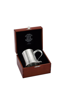 Royal Selangor Crown & Rose Eton Pewter Tankard in Wooden Gift Box - view 2, 