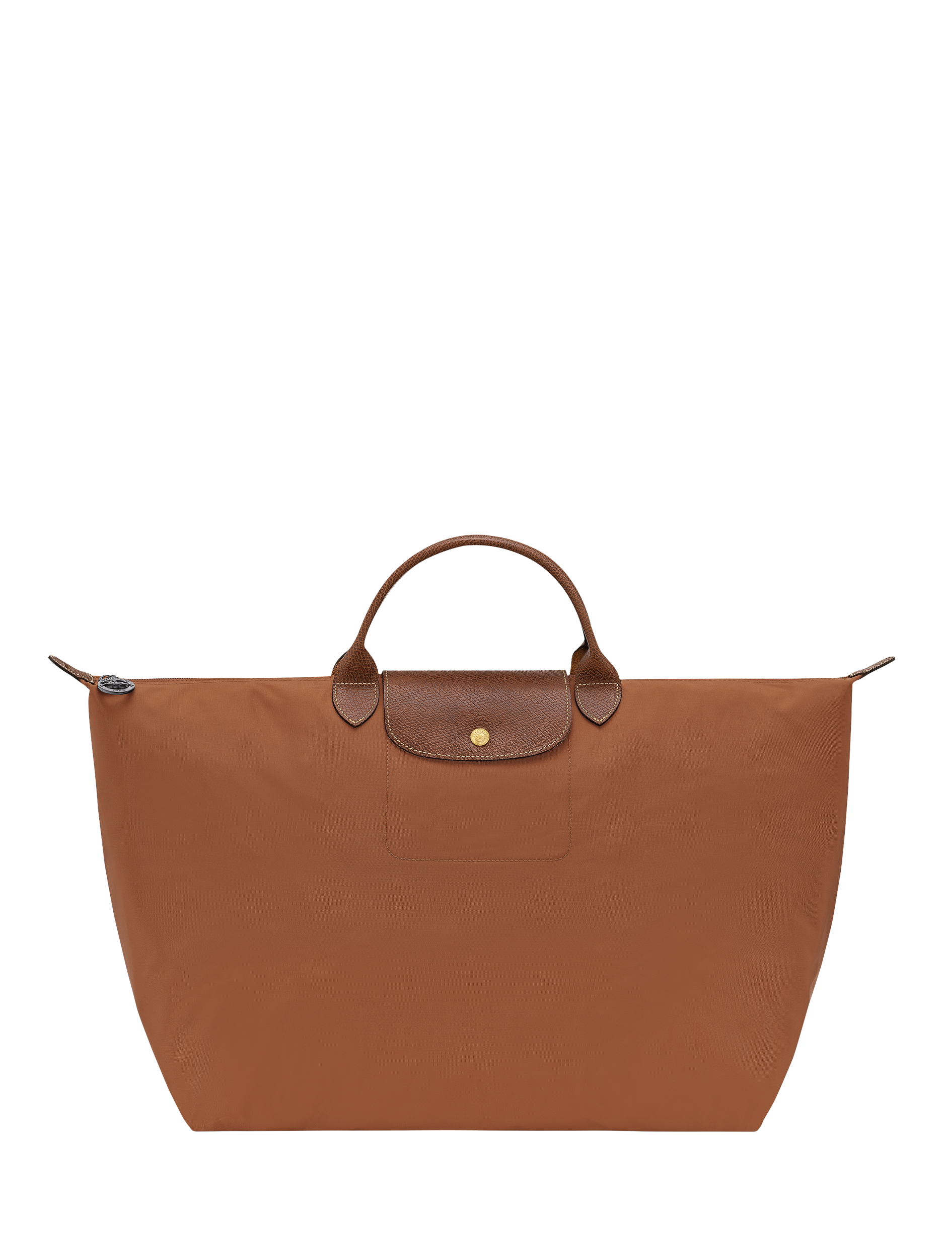 Product image 1 of 6, which shows Longchamp Le Pliage Original Small Travel Bag, Cognac