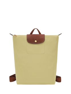 Longchamp Le Pliage Original Recycled Canvas Backpack, Pistachio