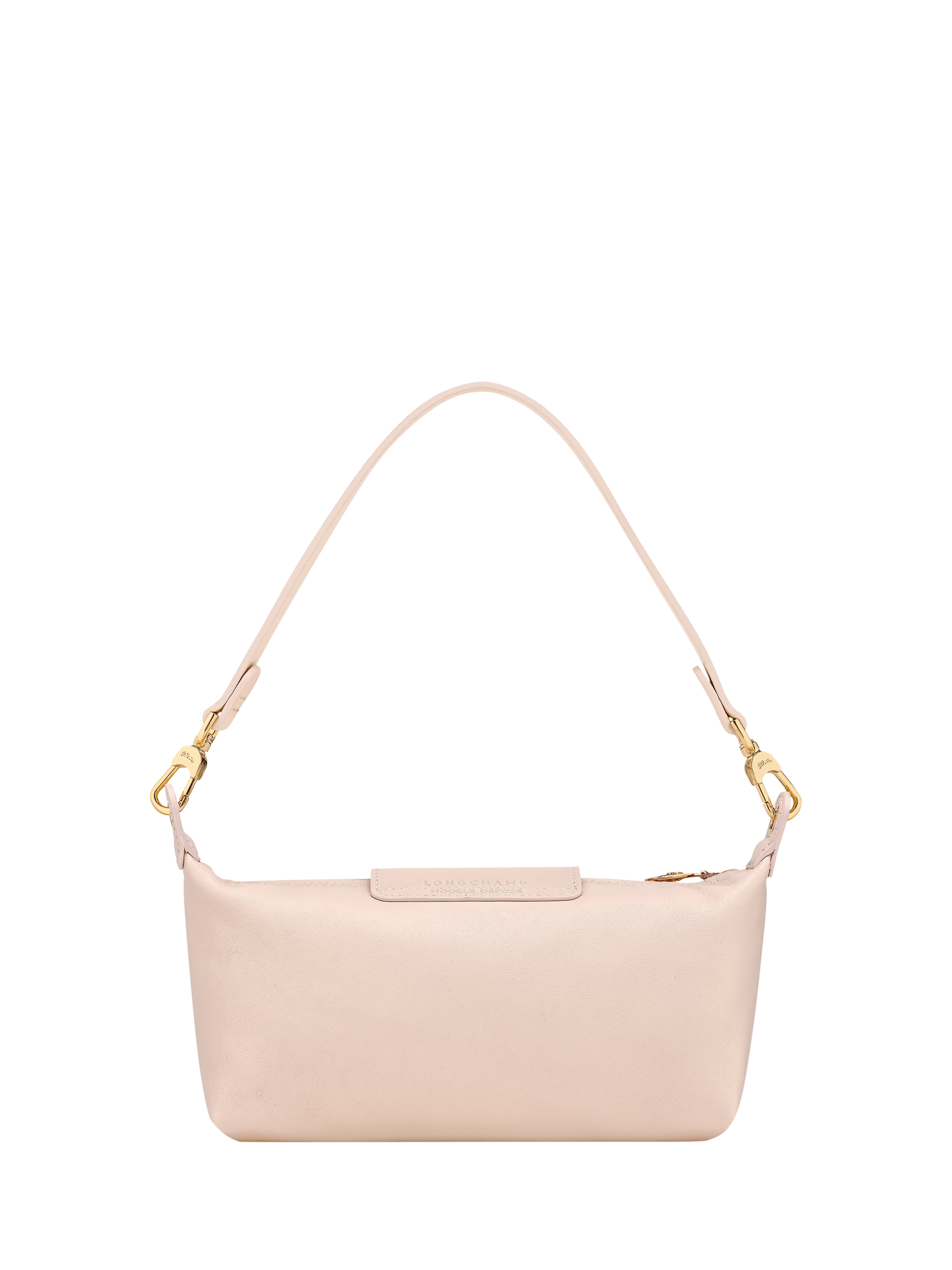 Product image 3 of 5, which shows Longchamp Le Pliage Xtra Leather Crossbody Bag, Cream