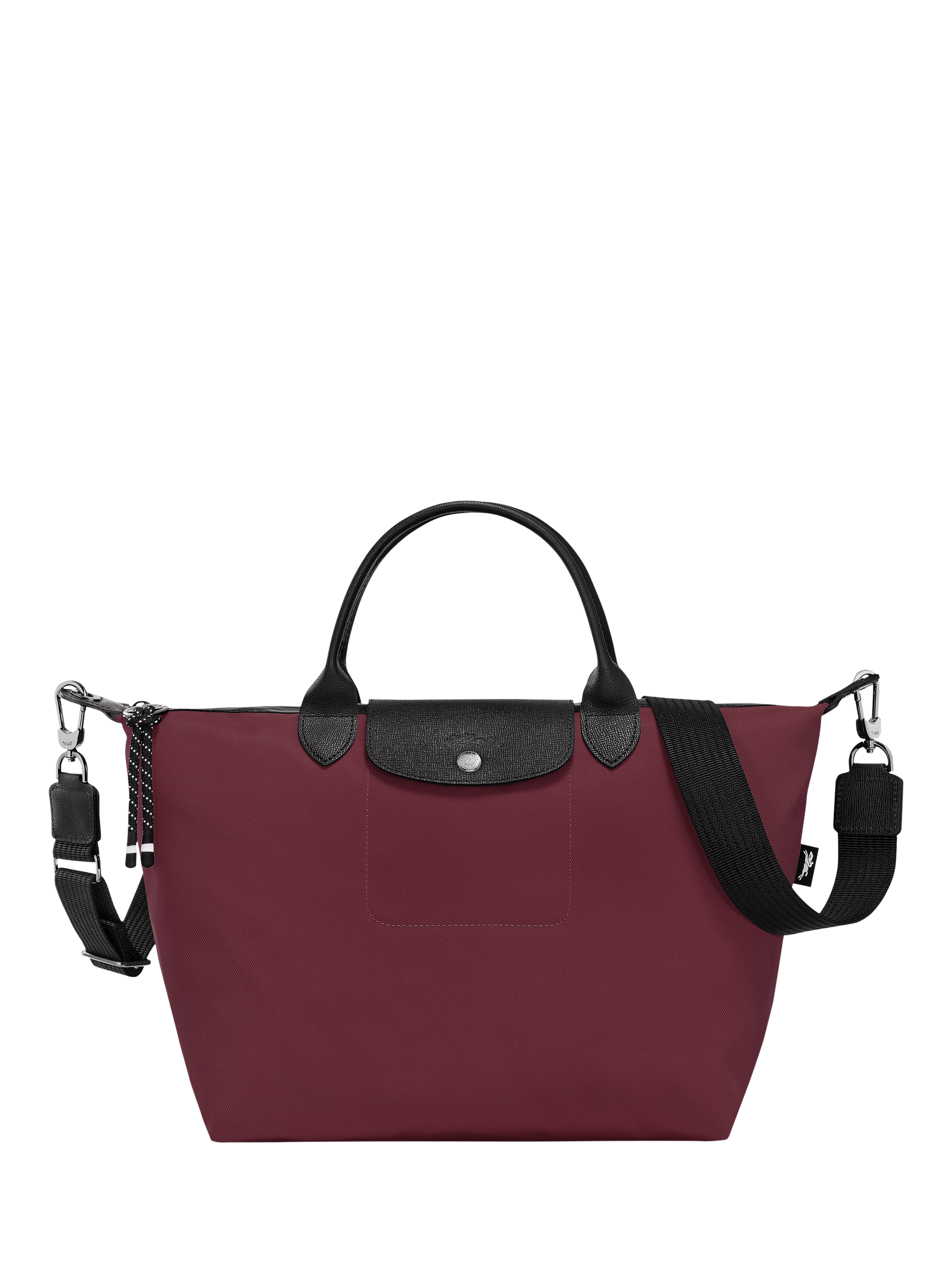 Product image 1 of 5, which shows Longchamp Le Pliage Energy Medium Top Handle Bag, Burgundy