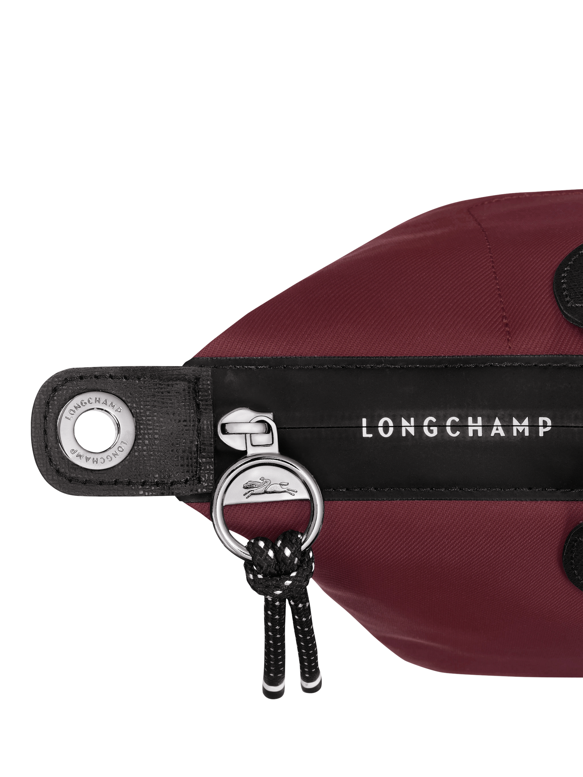 Product image 4 of 4, which shows Longchamp Le Pliage Energy Small Top Handle Bag, Burgundy