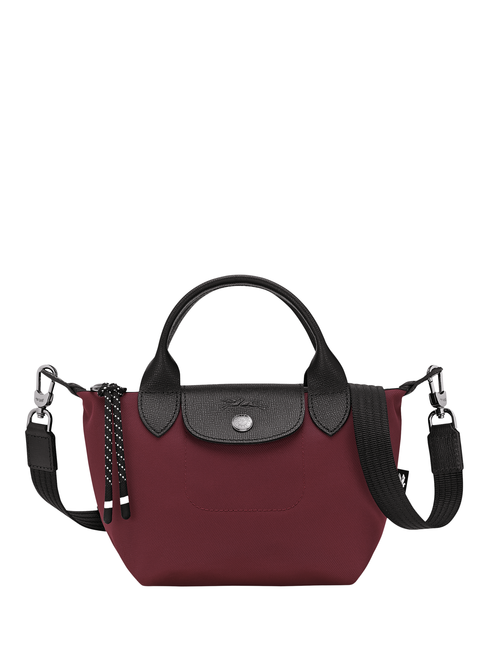 Product image 1 of 1, which shows Longchamp Le Pliage Energy Mini Top Handle Bag, Burgundy