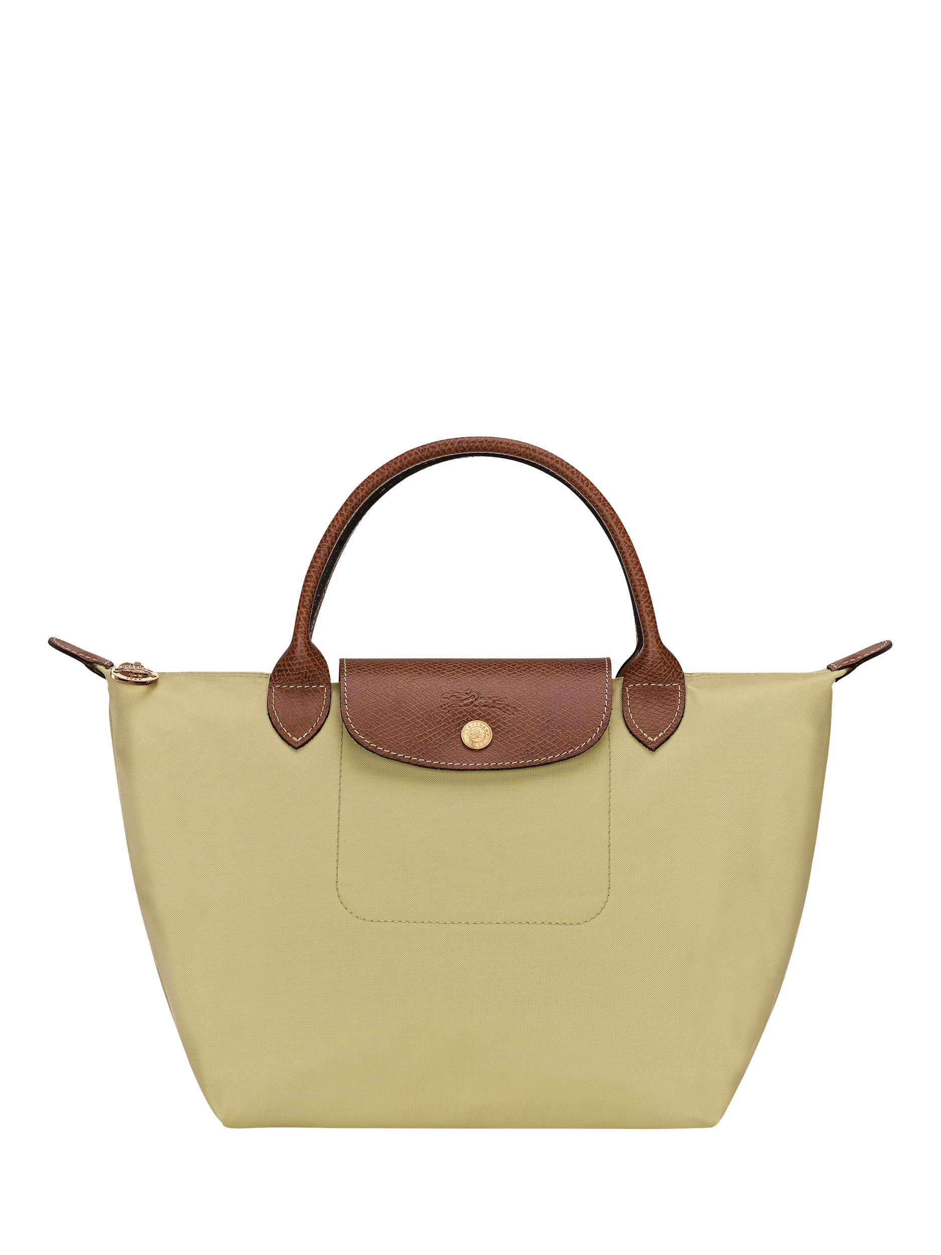 Product image 1 of 4, which shows Longchamp Le Pliage Original Small Top Handle Bag, Pistachio