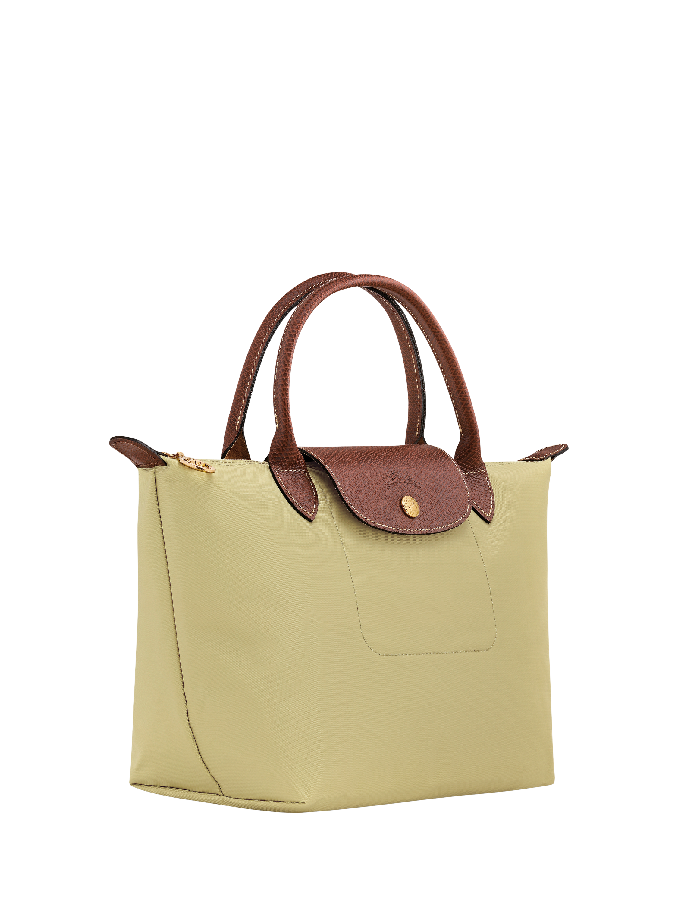 Product image 3 of 4, which shows Longchamp Le Pliage Original Small Top Handle Bag, Pistachio