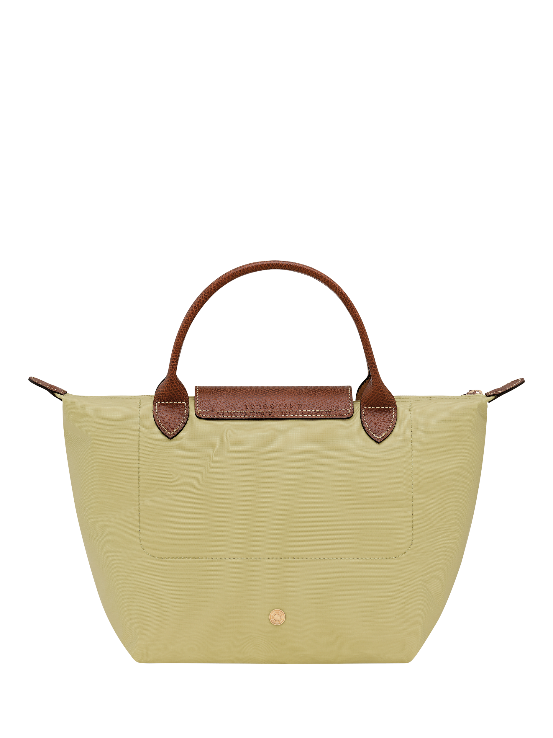 Product image 4 of 4, which shows Longchamp Le Pliage Original Small Top Handle Bag, Pistachio