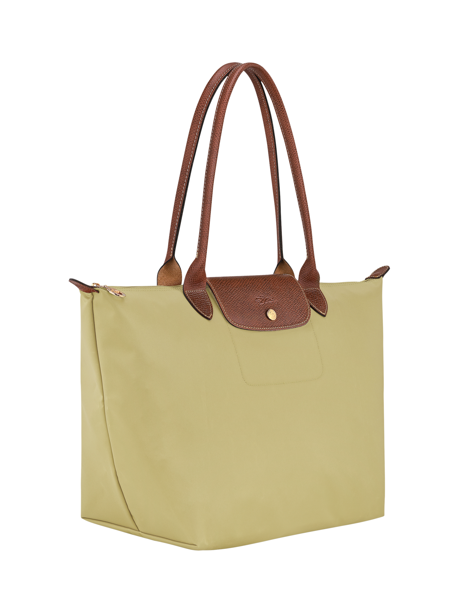 Product image 2 of 6, which shows Longchamp Le Pliage Original Large Shoulder Bag, Pistachio