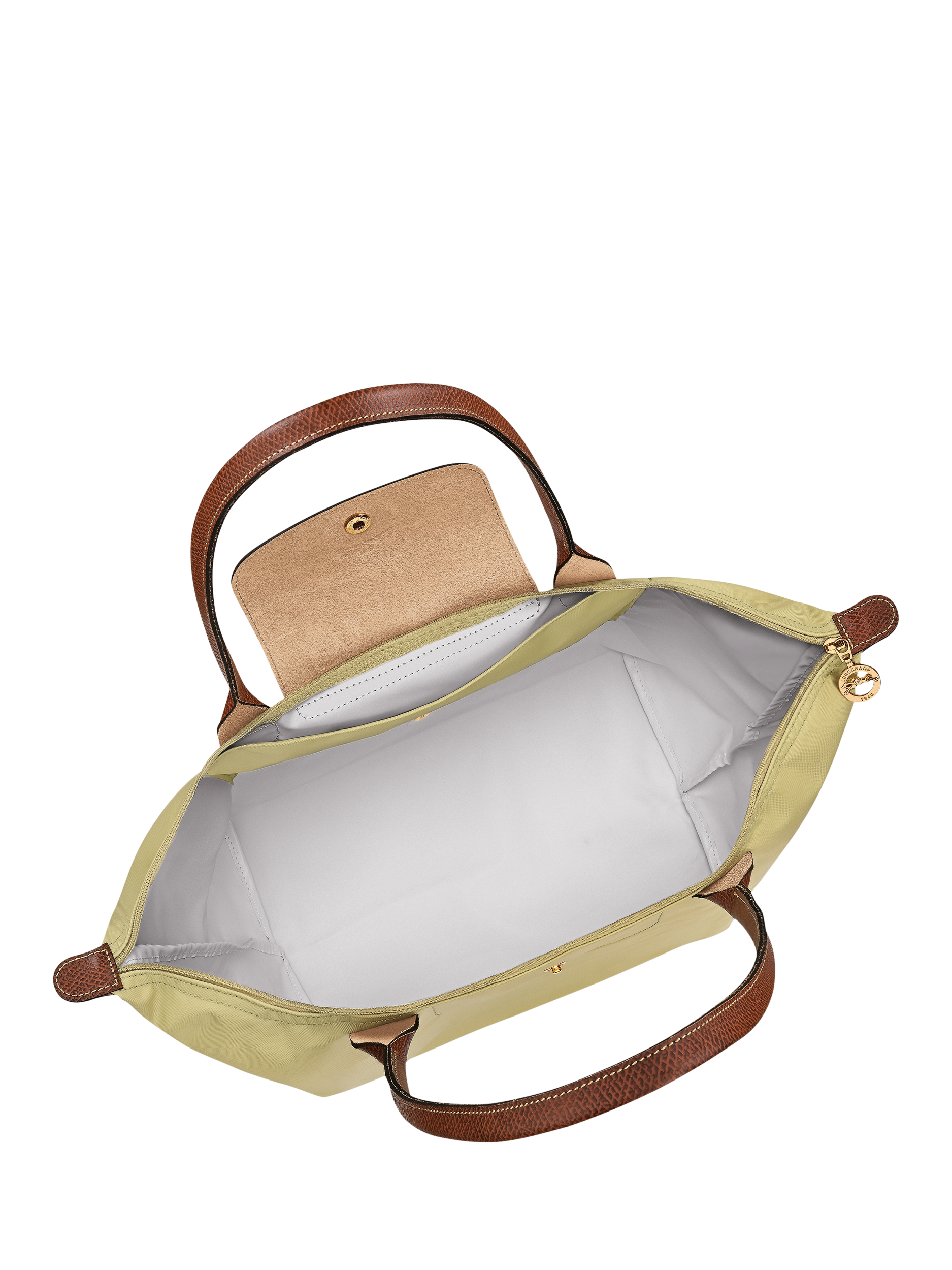 Product image 6 of 6, which shows Longchamp Le Pliage Original Large Shoulder Bag, Pistachio