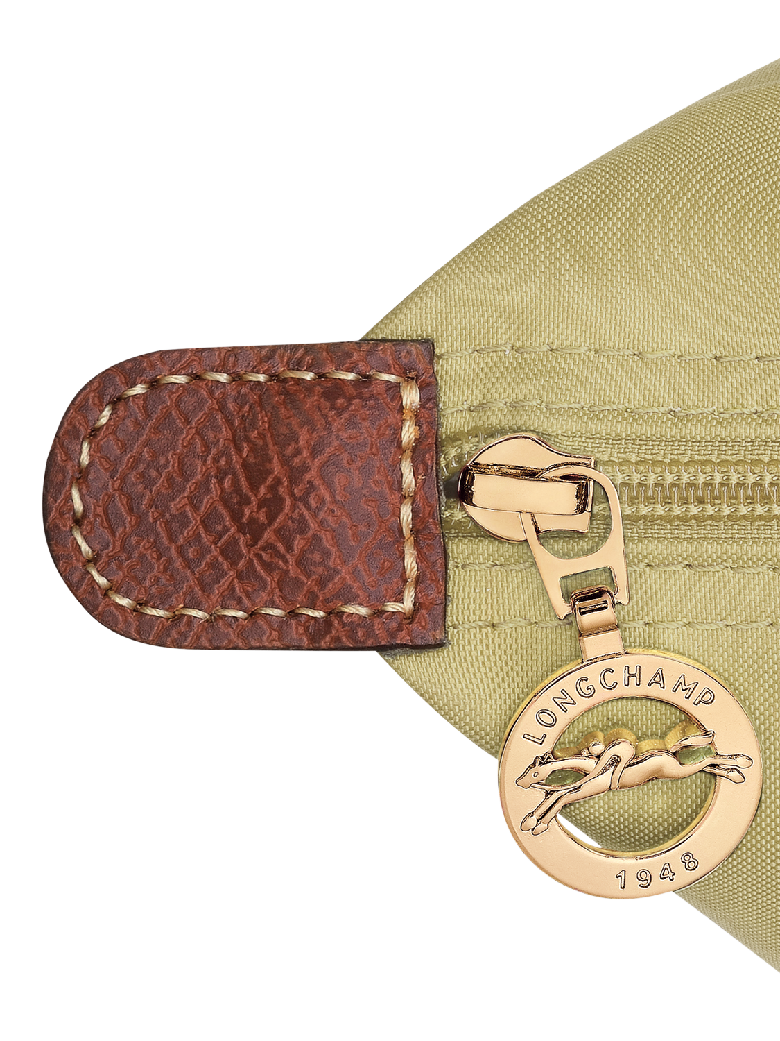 Product image 4 of 6, which shows Longchamp Le Pliage Original Large Shoulder Bag, Pistachio