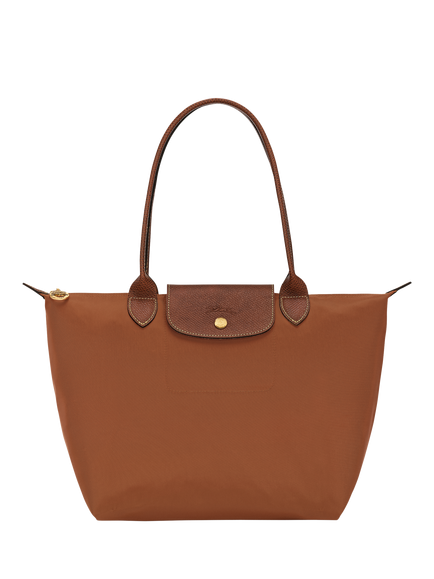 Longchamp Le Pliage Original Medium Shoulder Bag, Cognac