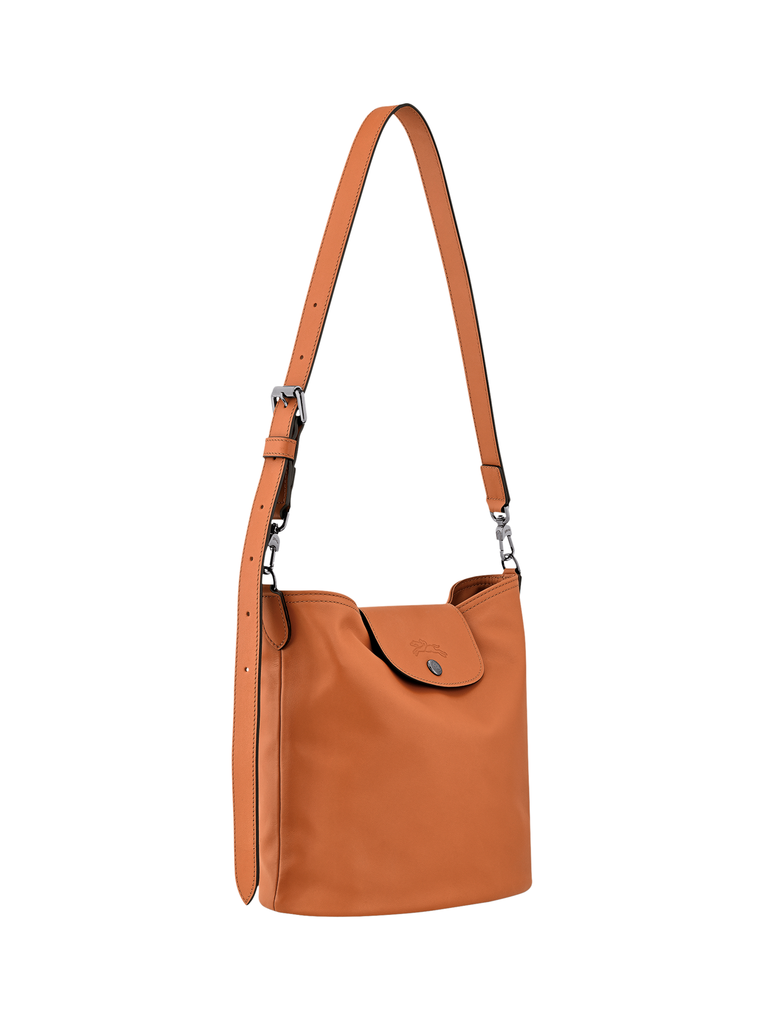 Product image 3 of 5, which shows Longchamp Le Pliage Xtra Shoulder Bag, Cashew