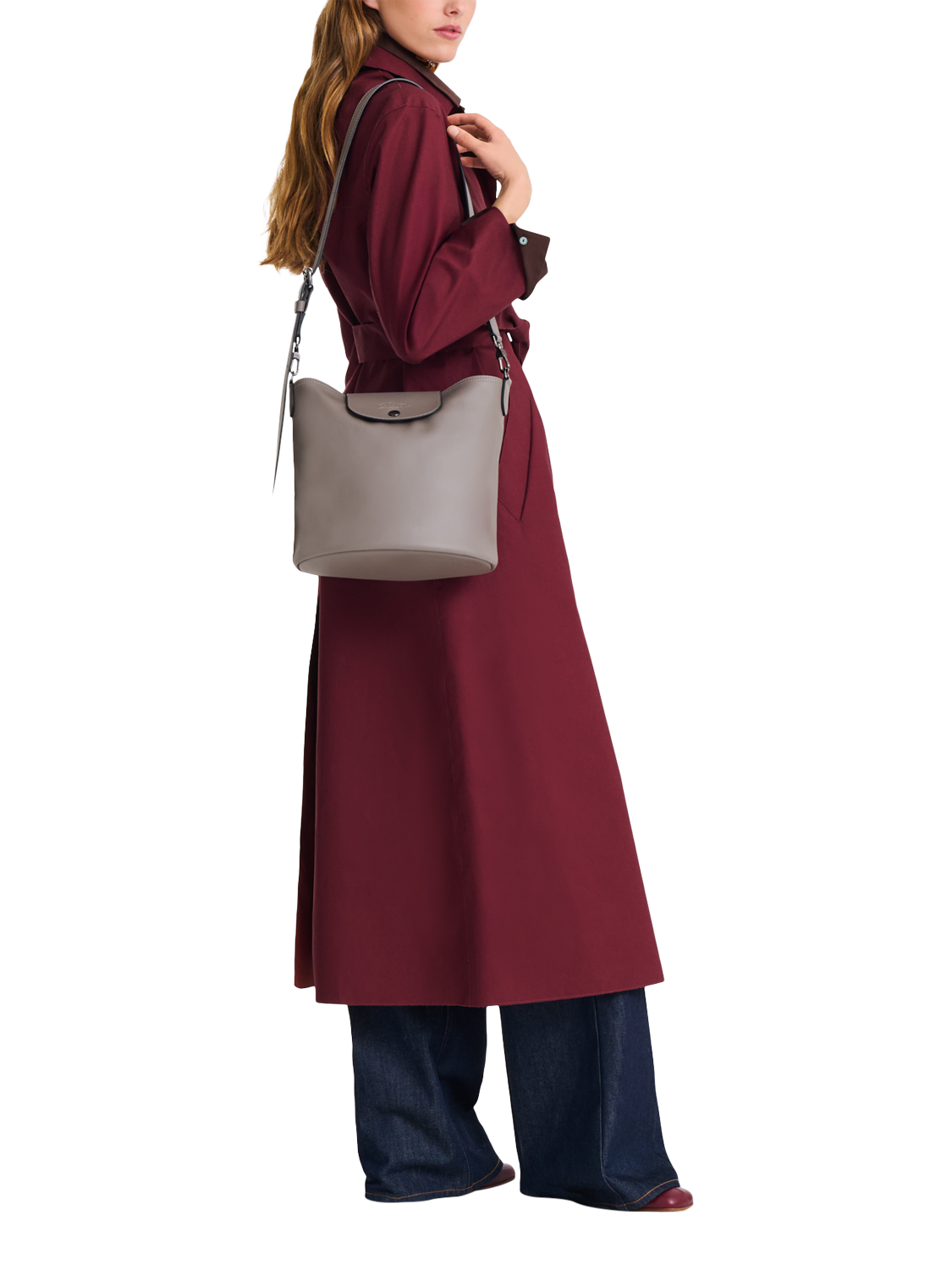 Product image 2 of 5, which shows Longchamp Le Pliage Xtra Shoulder Bag, Turtledove