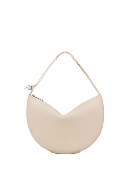 Longchamp Le Roseau Leather Clutch Bag, Paper