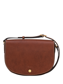 Longchamp Épure Leather Crossbody Bag, Brown