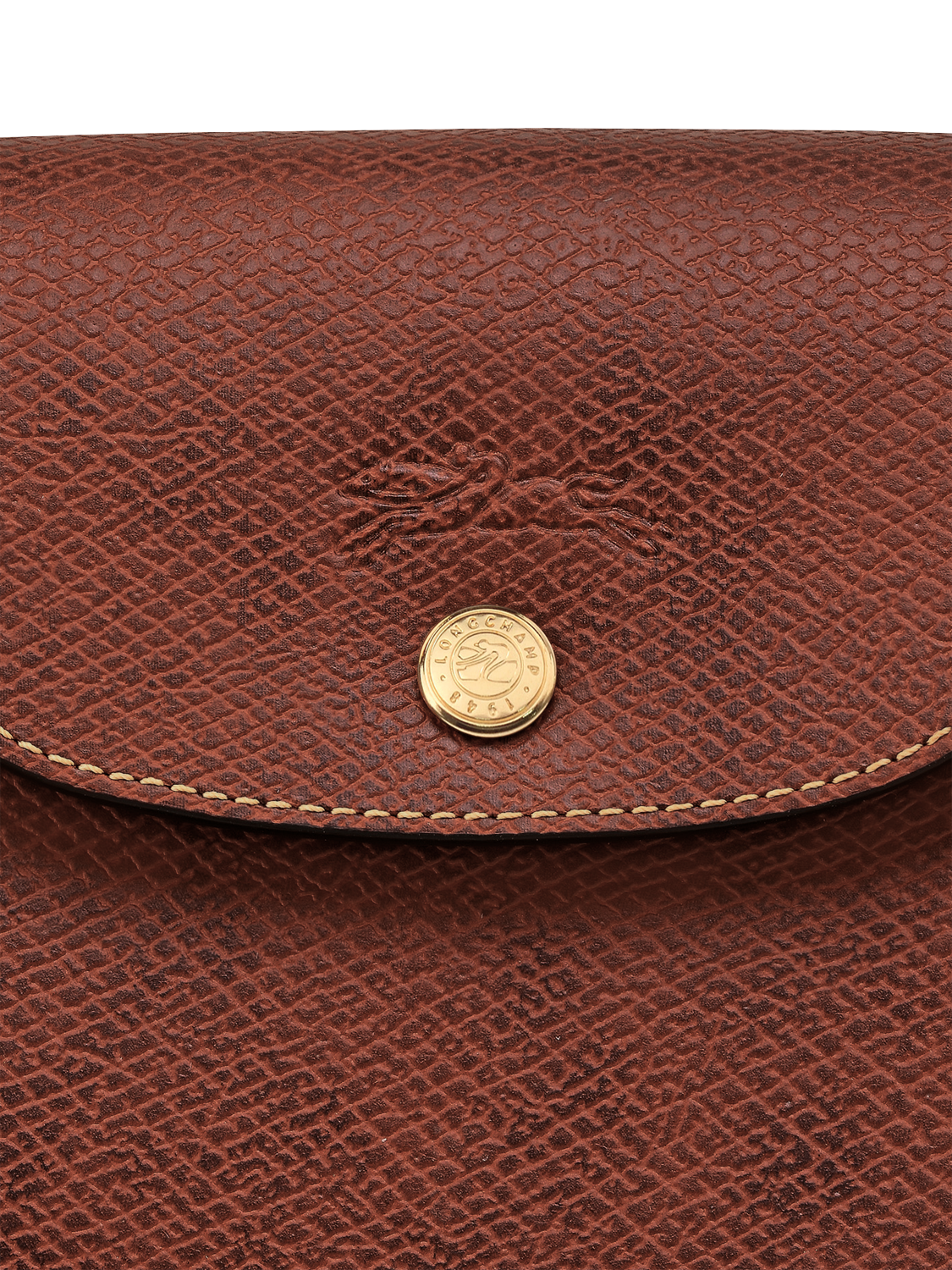Product image 4 of 4, which shows Longchamp Épure Large Leather Shoulder Bag, Brown