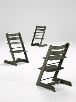 Stokke Tripp Trapp Highchair, Marble Green - view 2, Marble Green